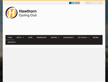 Tablet Screenshot of hawthorncycling.org
